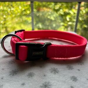 NEW pink Large dog collar